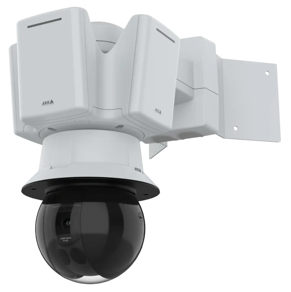 AXIS D2123-VE Radar とPTZカメラの組み合わせ