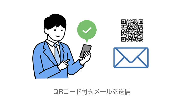 来訪予約・承認フローのイメージ